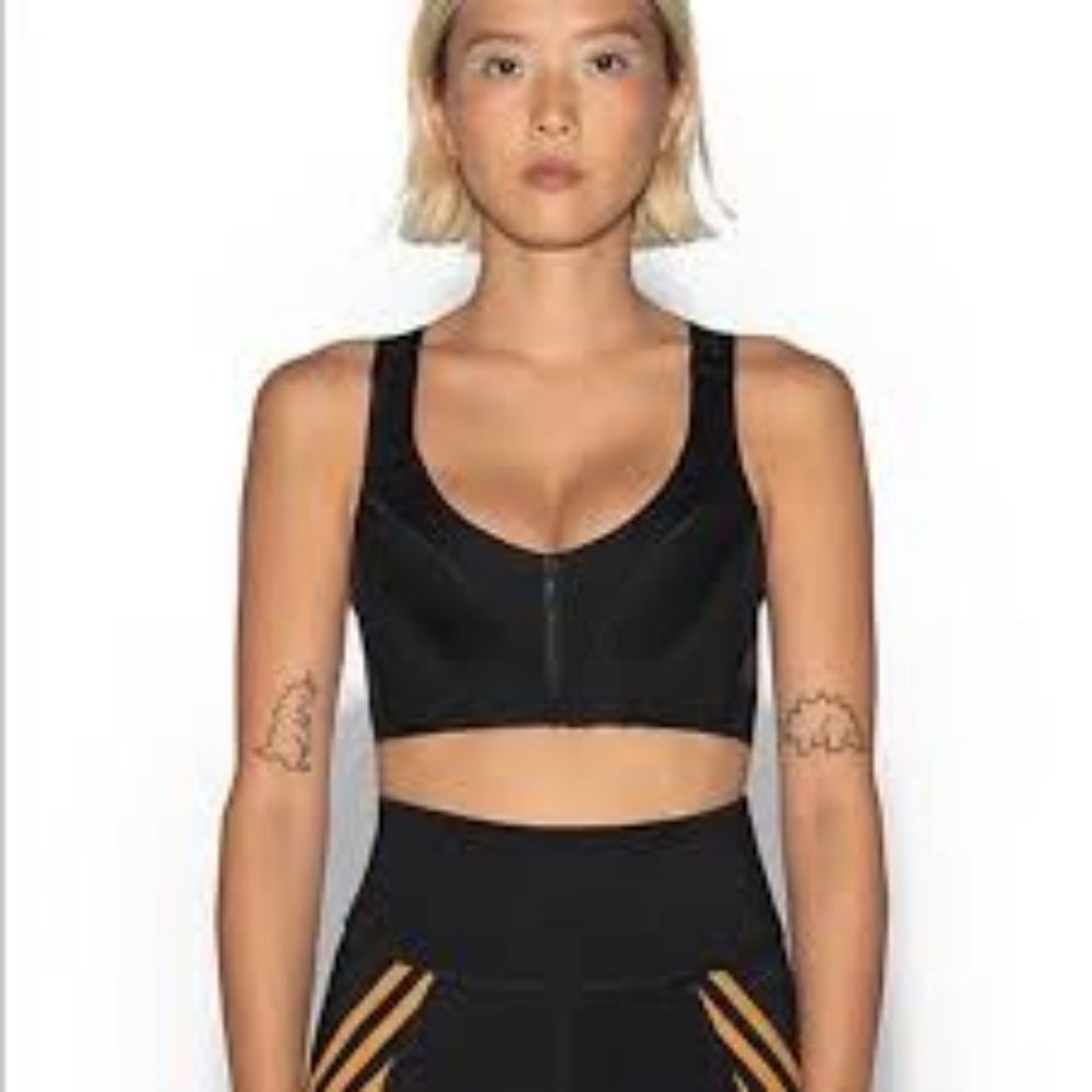 IVY PARK FRONT ZIP SPORT BRA